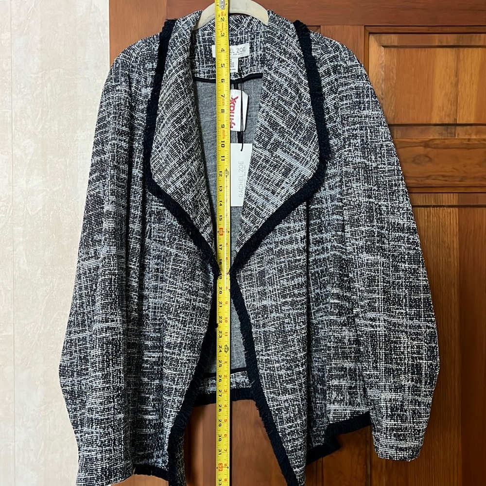 NWT Rachel Zoe open front cardigan